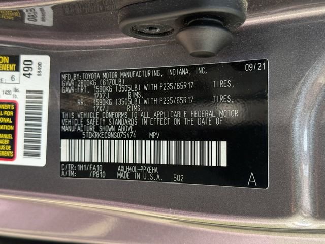 Used 2022 Toyota Sienna LE FWD image 33
