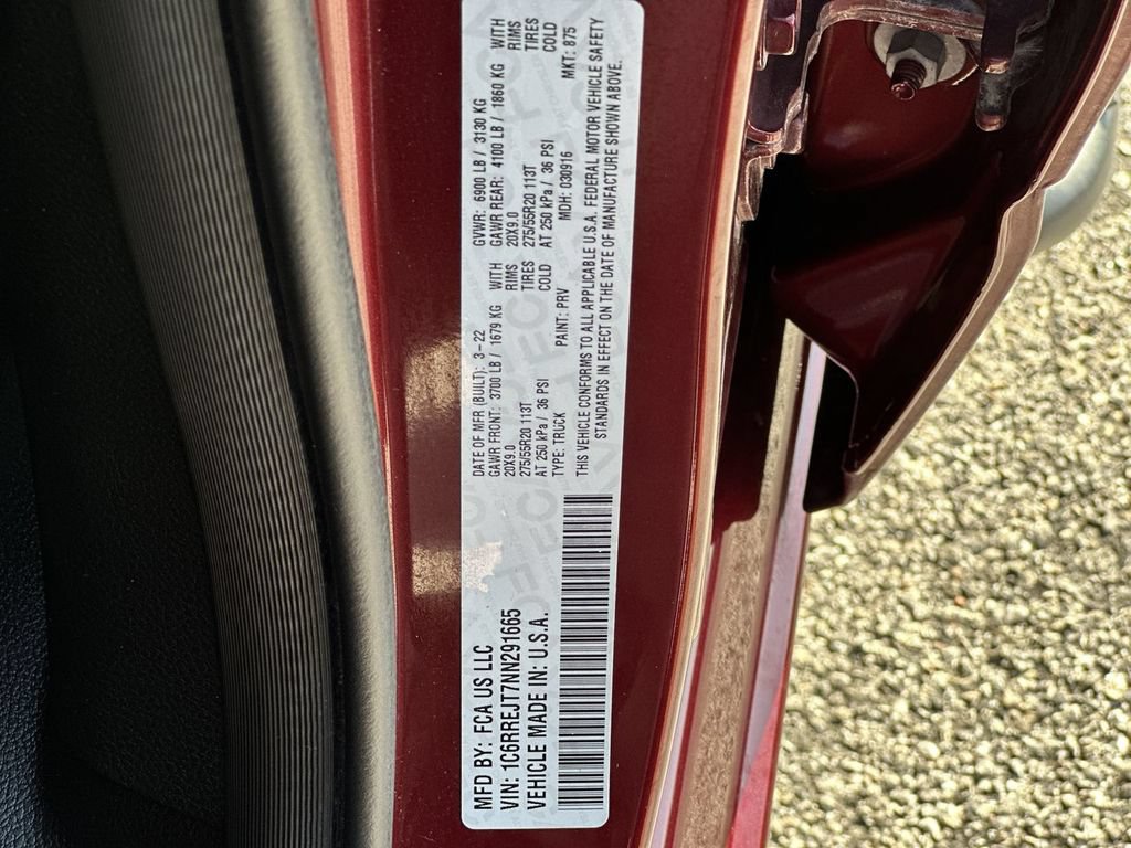 Used 2022 RAM 1500 Laramie RWD image 42