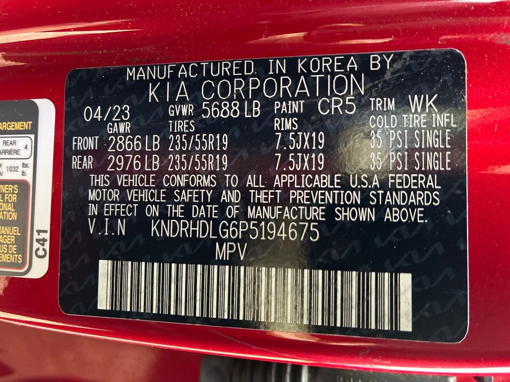 Used 2023 Kia Sorento EX image 30