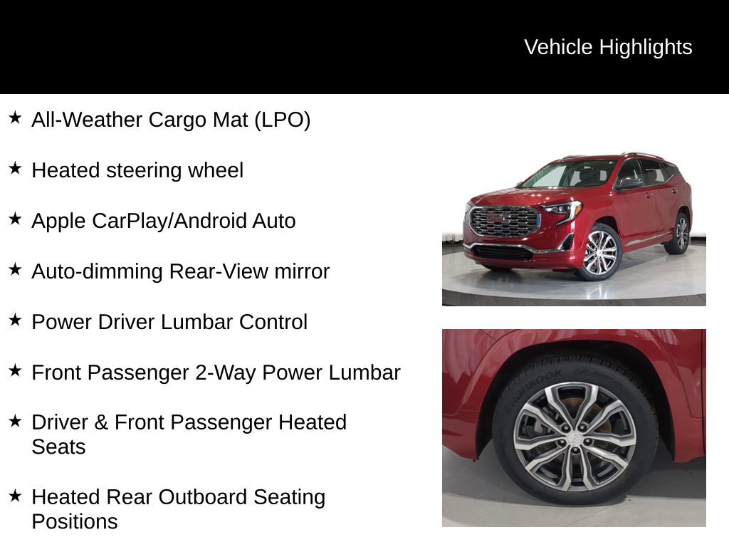 Used 2018 GMC Terrain Denali w/ Comfort Package FWD image 32