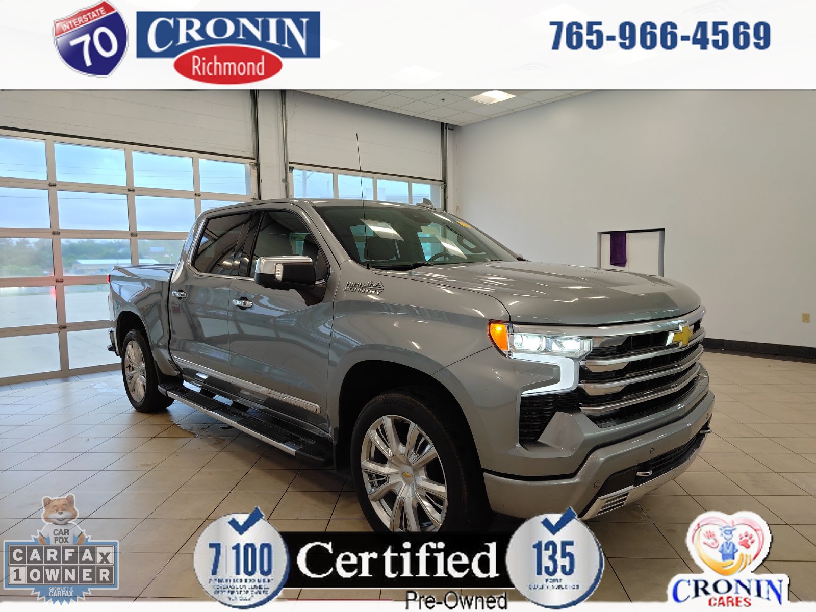 Used 2023 Chevrolet Silverado 1500 High Country AWD/4WD image 1