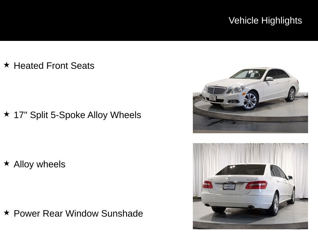 Used 2011 Mercedes-Benz E 350 4MATIC Sedan image 37