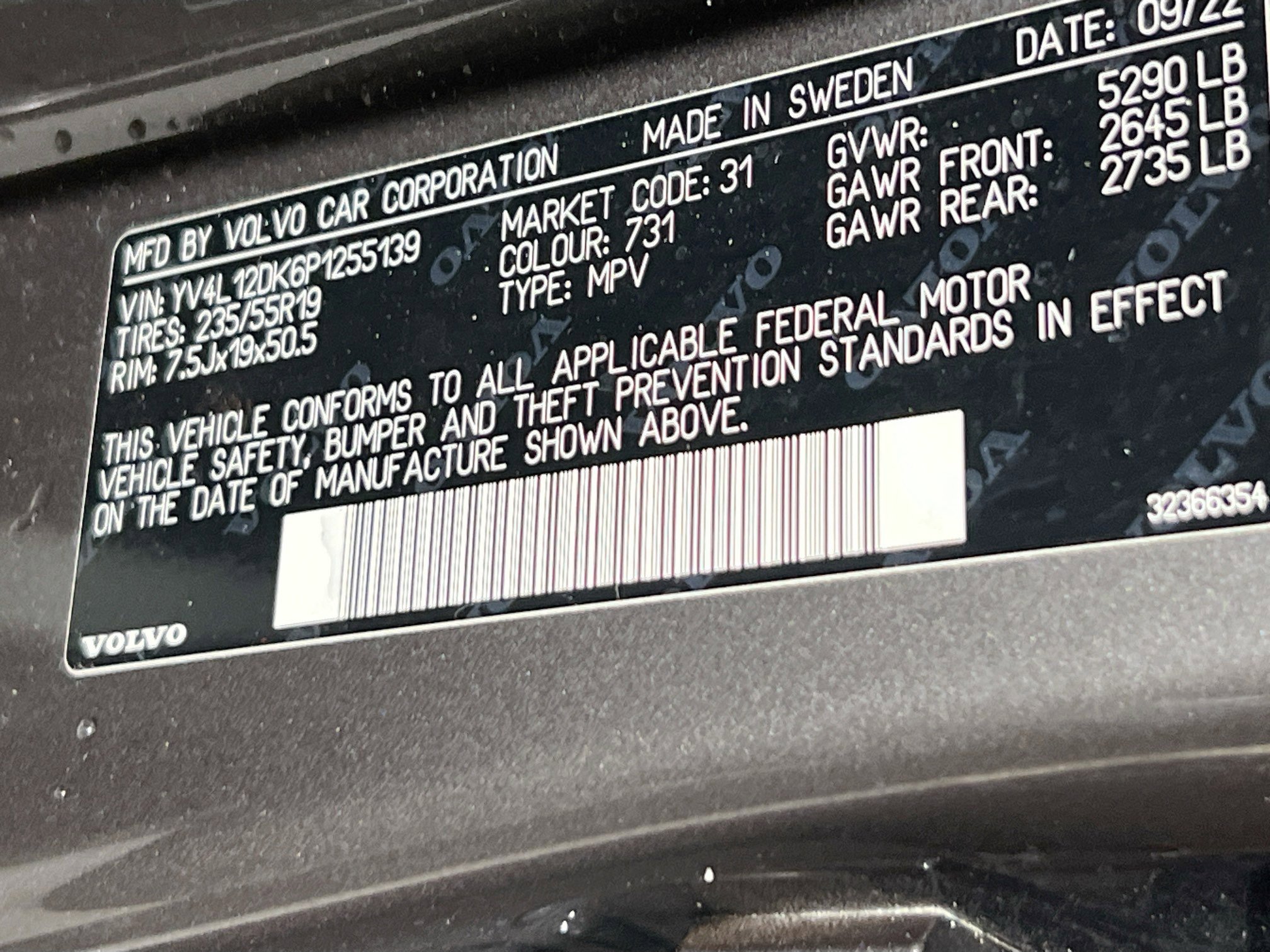 Used 2023 Volvo XC60 B5 Core w/ Protection Package Premier image 31