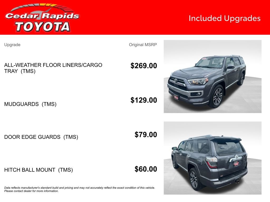 Certified 2022 Toyota 4Runner Limited AWD/4WD image 7