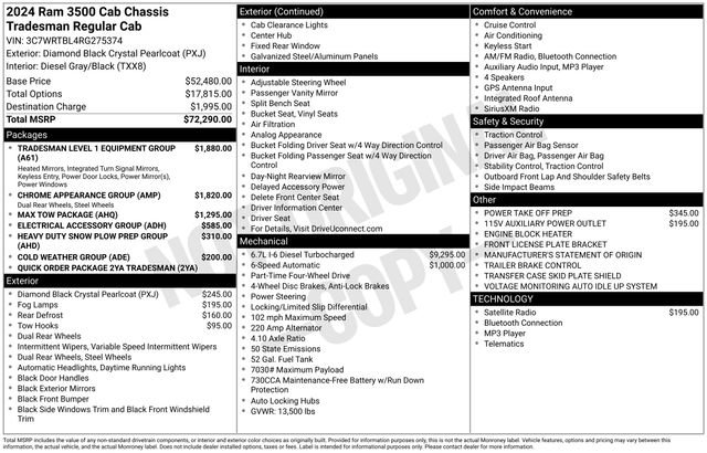 New 2024 RAM 3500 Tradesman image 5