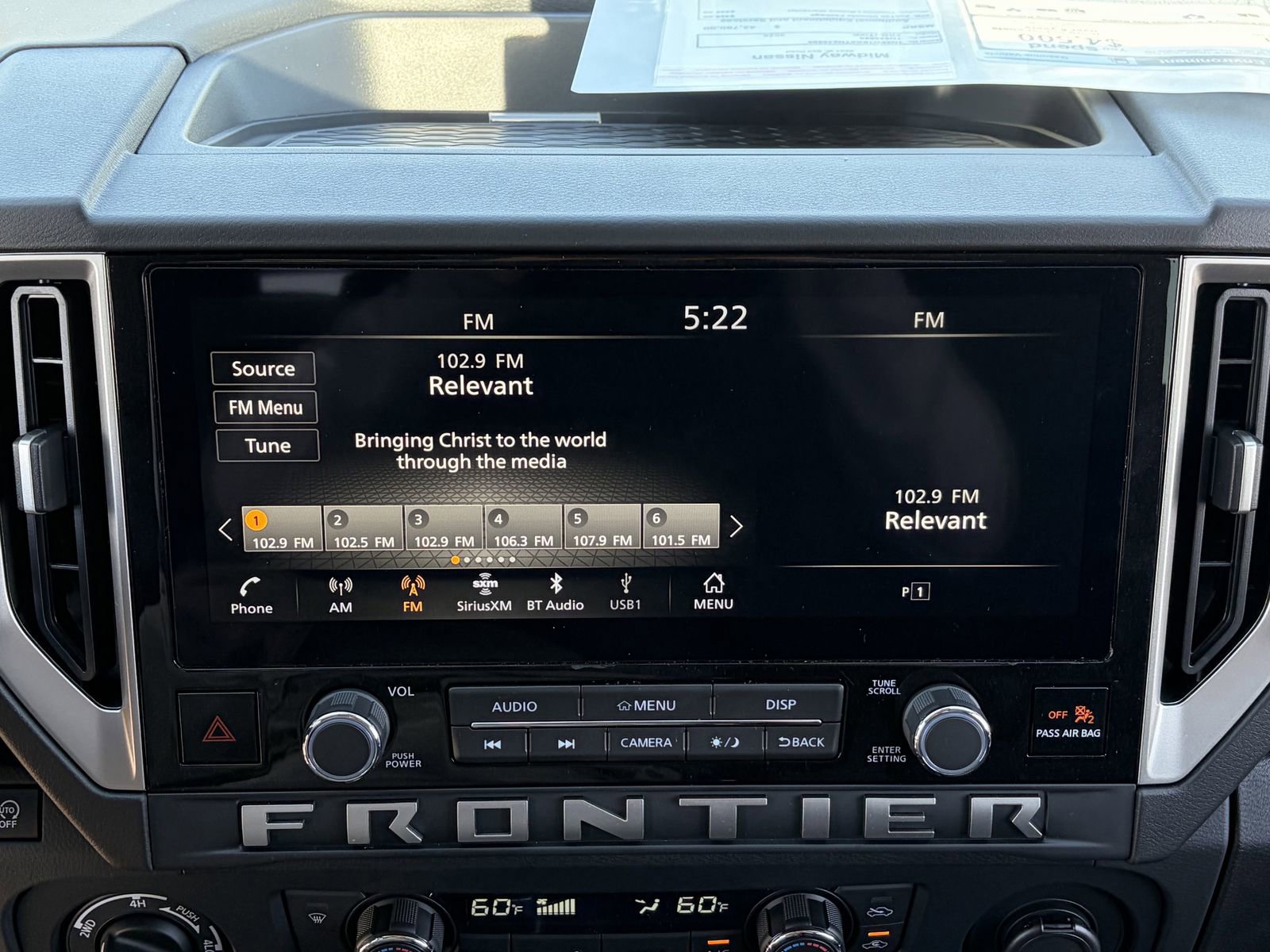 New 2026 Nissan Frontier SV w/ All-Weather Content Package image 26