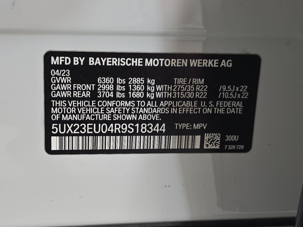 Certified 2024 BMW X5 xDrive40i w/ M Sport Package AWD/4WD image 34