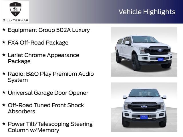 Certified 2018 Ford F150 Lariat w/ Equipment Group 502A Luxury image 4