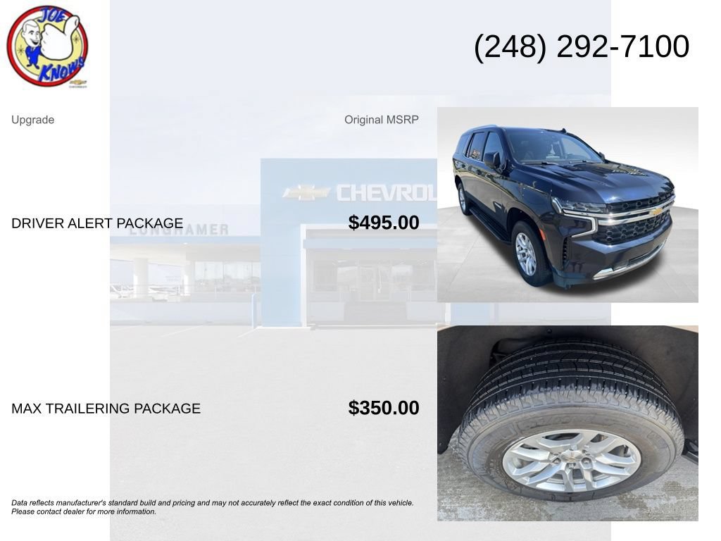 Used 2022 Chevrolet Tahoe LS w/ Driver Alert Package AWD/4WD image 5