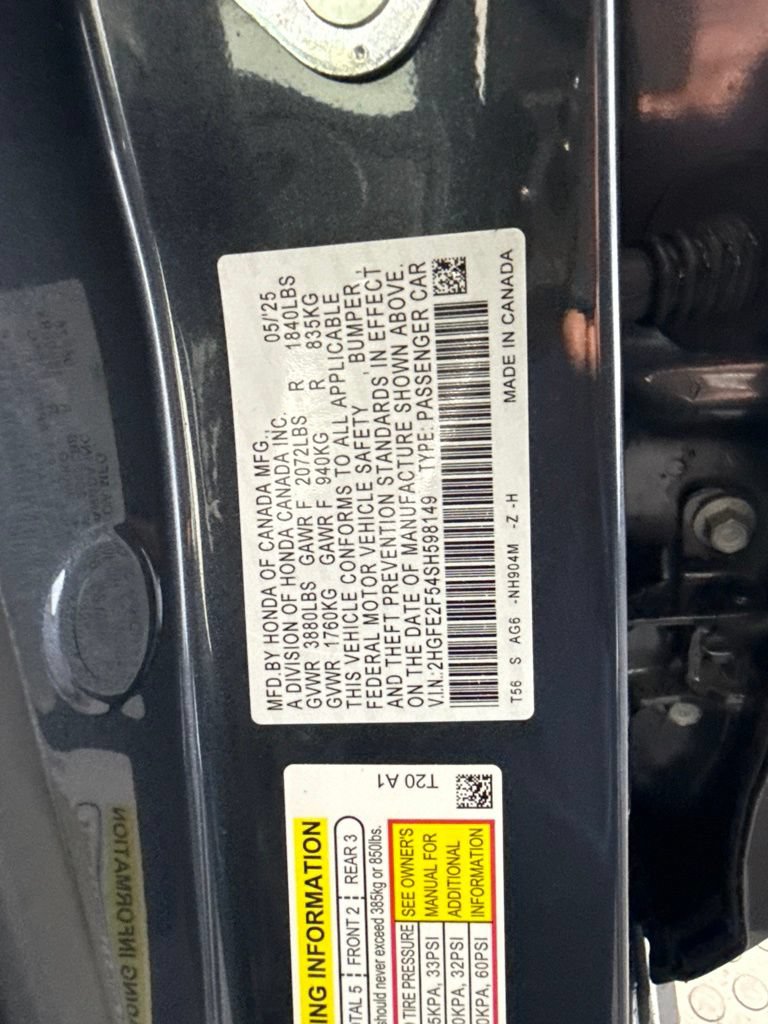 Used 2025 Honda Civic Sport image 19