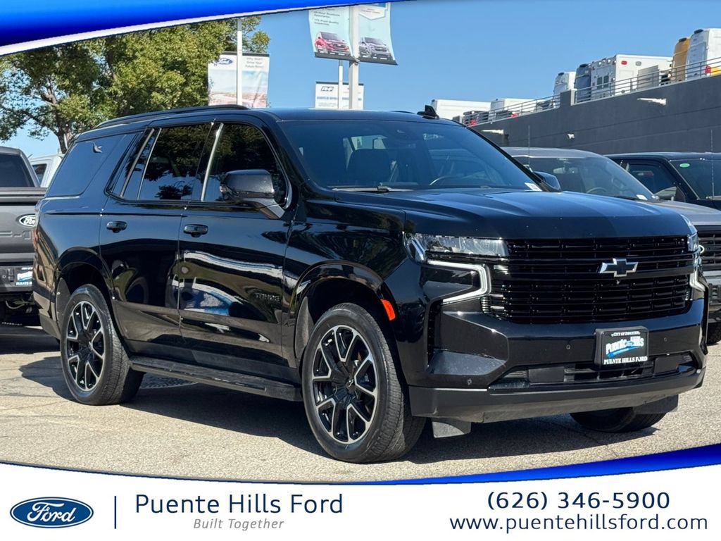 Used 2023 Chevrolet Tahoe RST w/ Luxury Package RWD image 1