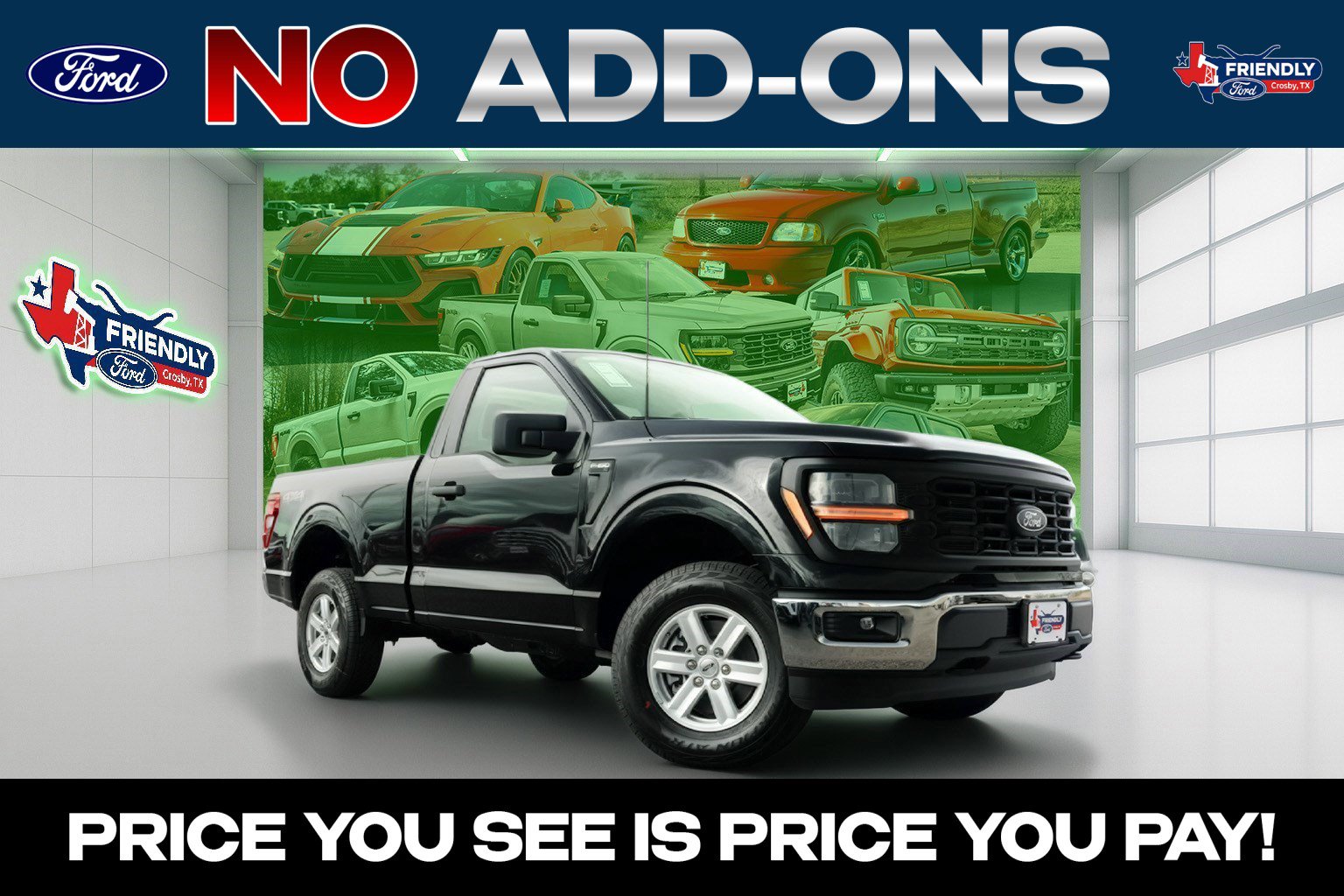 New 2026 Ford F150 XL w/ Equipment Group 103A High AWD/4WD image 1