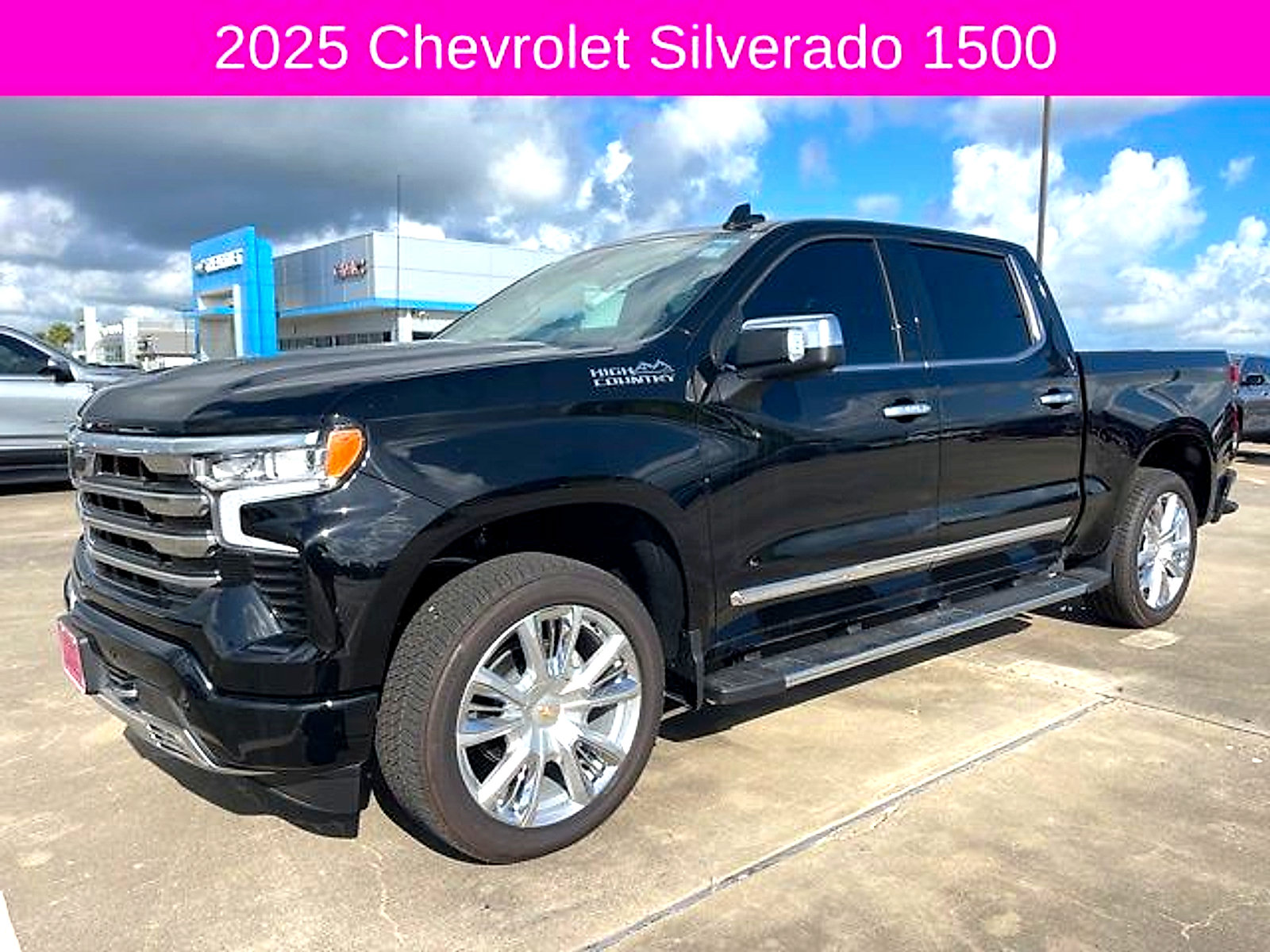 New 2025 Chevrolet Silverado 1500 High Country w/ High Country Premium Package AWD/4WD image 3