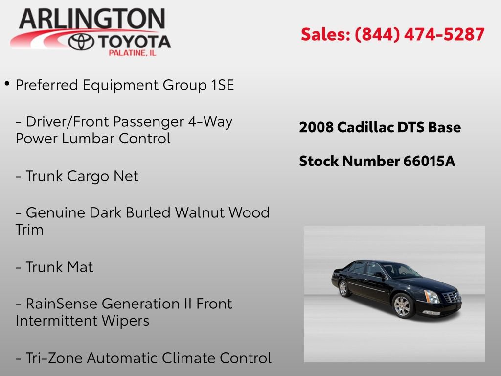 Used 2008 Cadillac DTS Performance w/ Platinum Edition FWD video 2