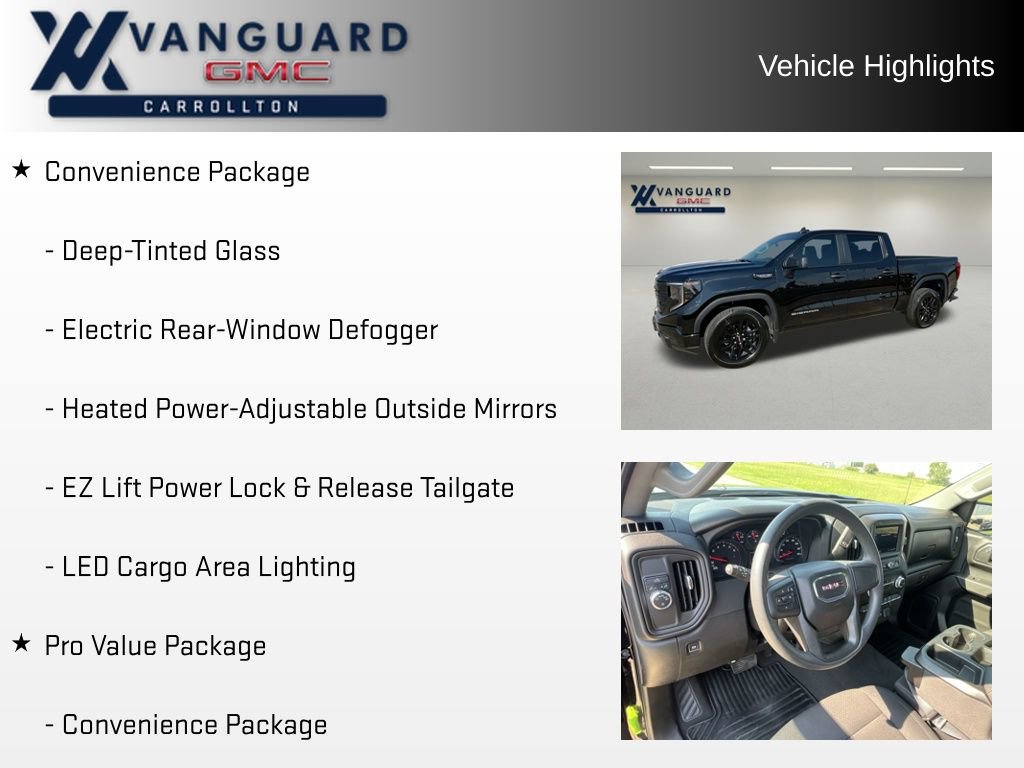 Used 2025 GMC Sierra 1500 Pro w/ Graphite Edition image 16