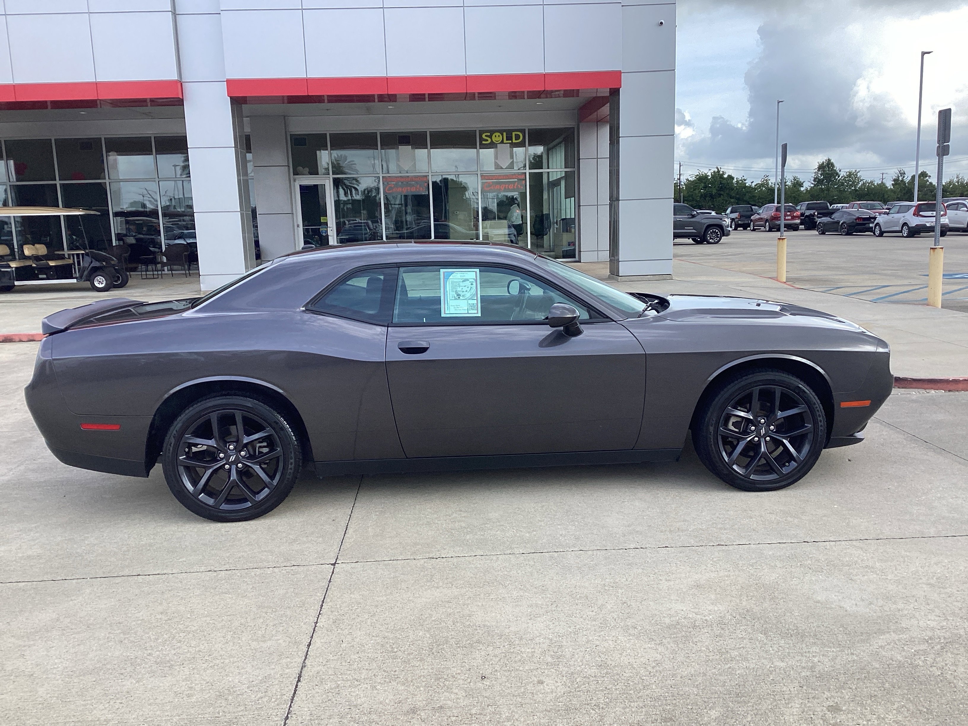 Used 2023 Dodge Challenger SXT w/ Blacktop Package RWD image 8