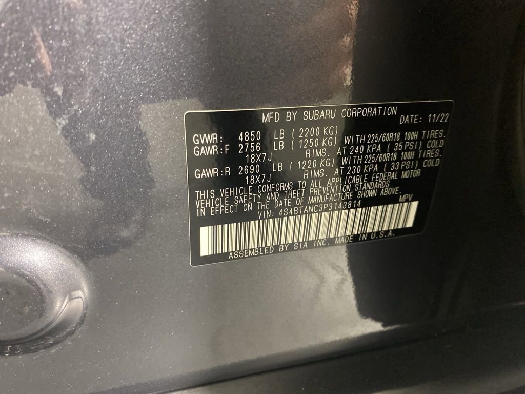 Used 2023 Subaru Outback Limited image 38