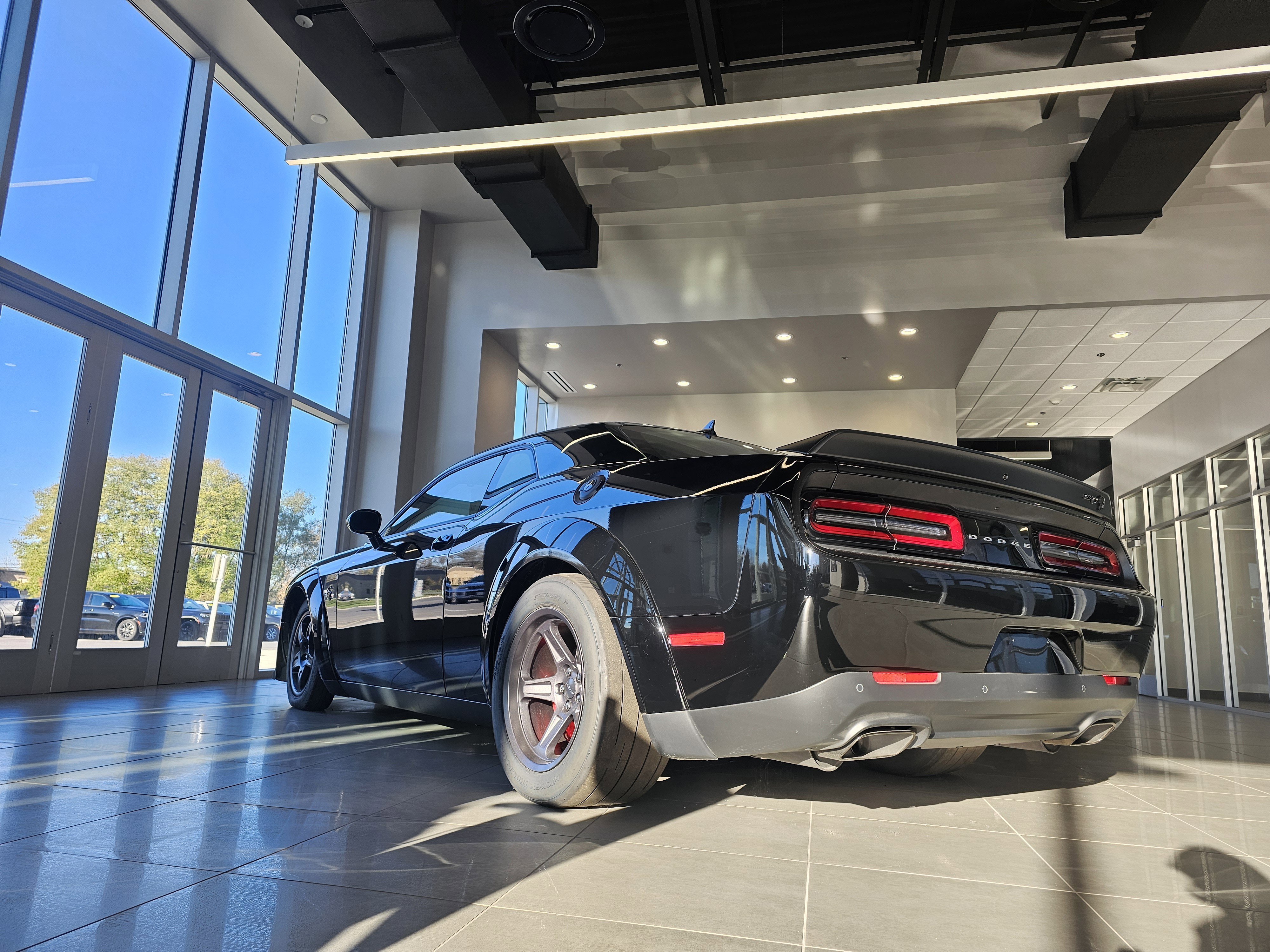 Used 2021 Dodge Challenger SRT Super Stock image 3