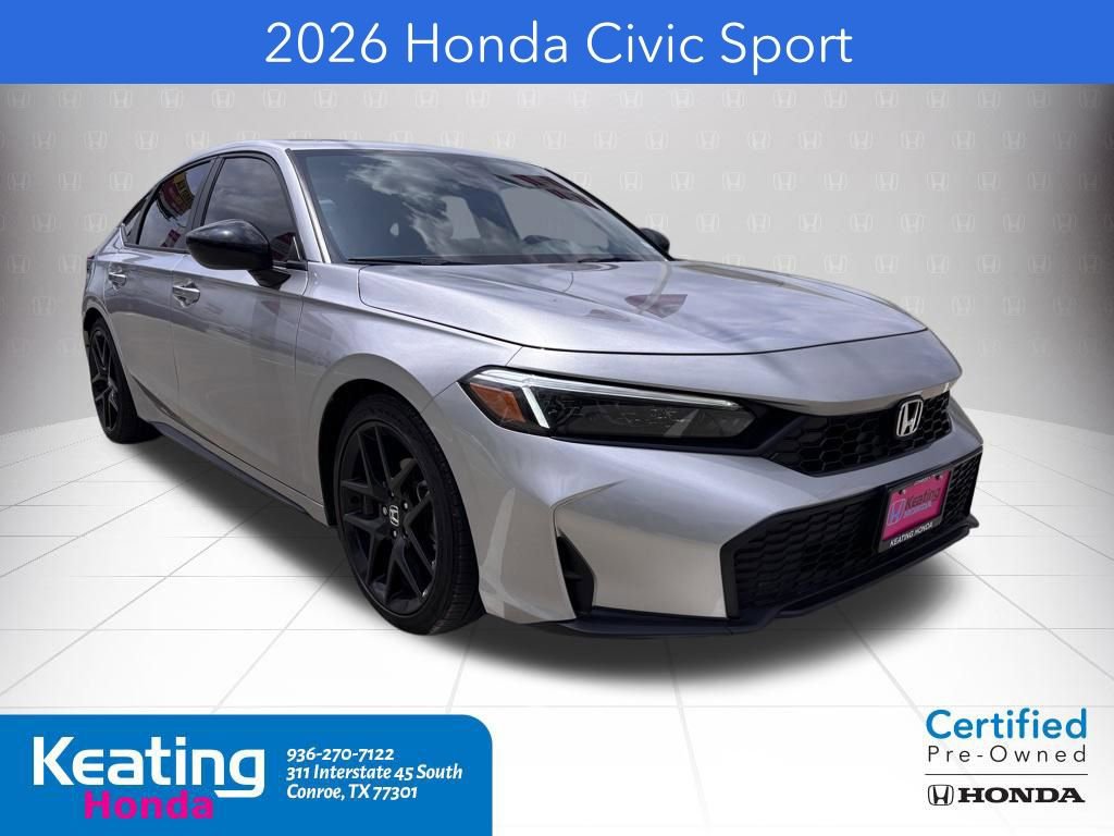 Certified 2026 Honda Civic Sport image 1