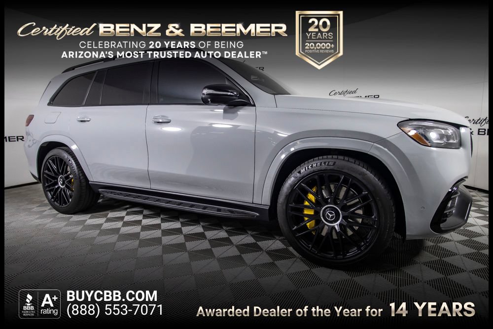 Used 2024 Mercedes-Benz GLS 63 AMG 4MATIC w/ Acoustic Comfort Package