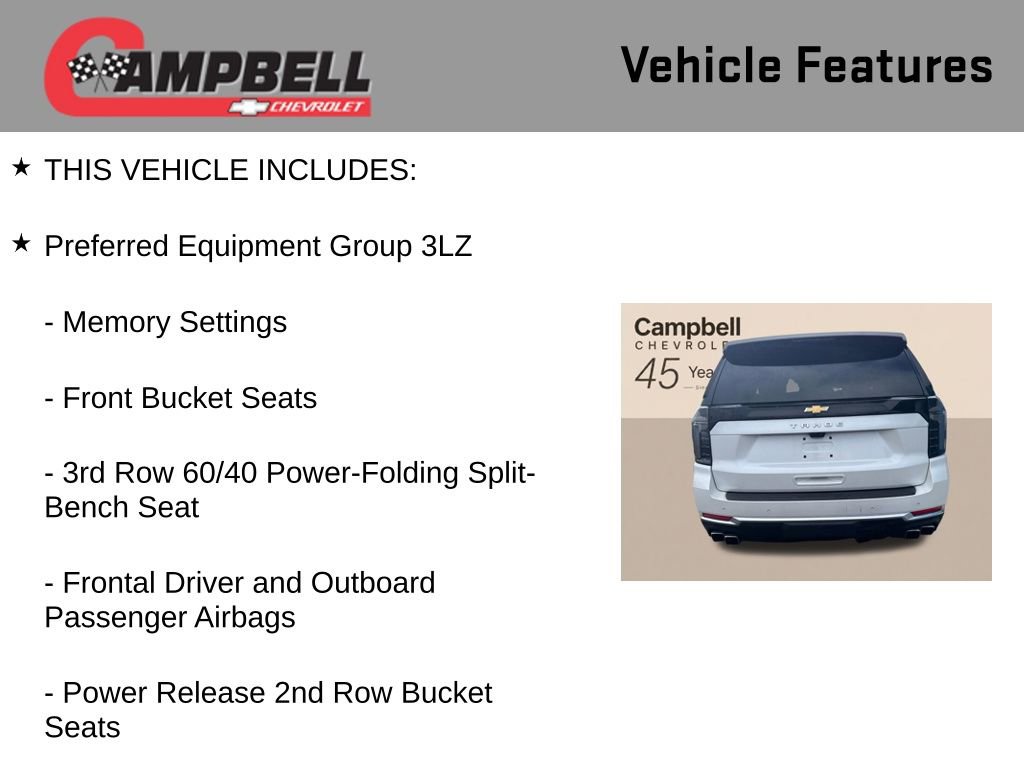 Used 2025 Chevrolet Tahoe High Country AWD/4WD image 5