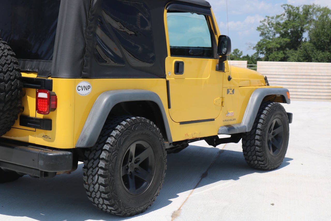 Used 2004 Jeep Wrangler X w/ Convenience Group AWD/4WD image 76