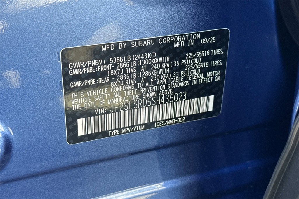 New 2025 Subaru Forester Limited image 23