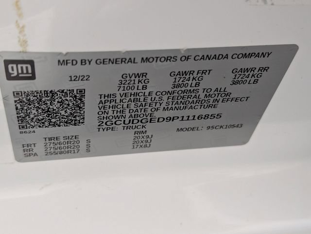 Certified 2023 Chevrolet Silverado 1500 LTZ w/ Technology Package AWD/4WD image 37