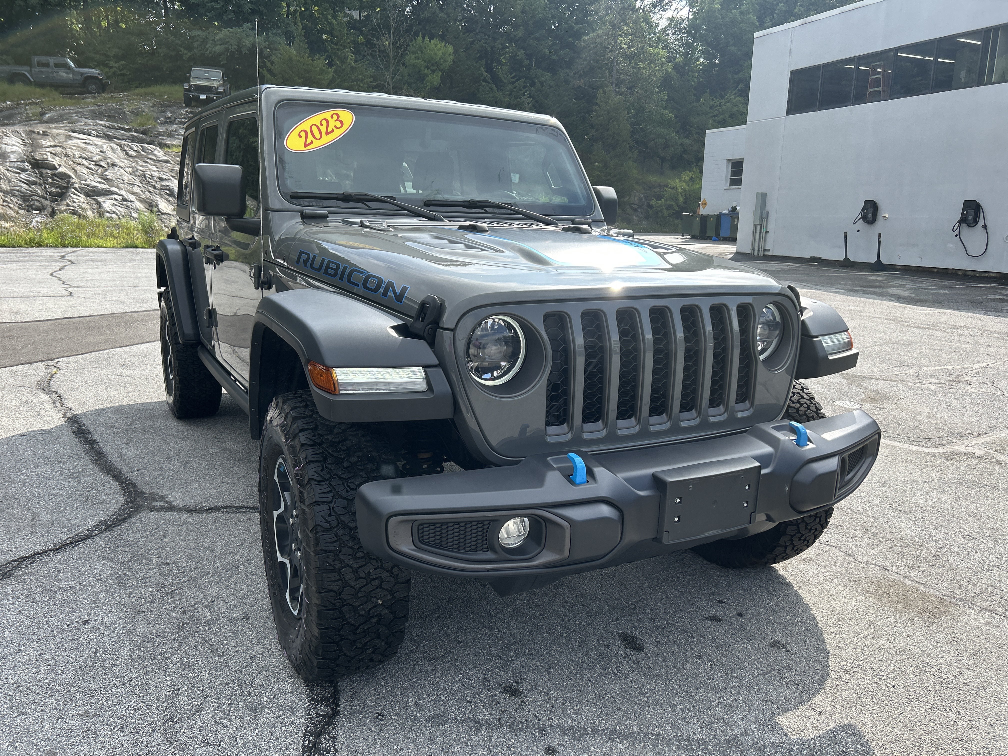 Certified 2023 Jeep Wrangler Unlimited Rubicon 4xe w/ Cold Weather Group AWD/4WD image 3