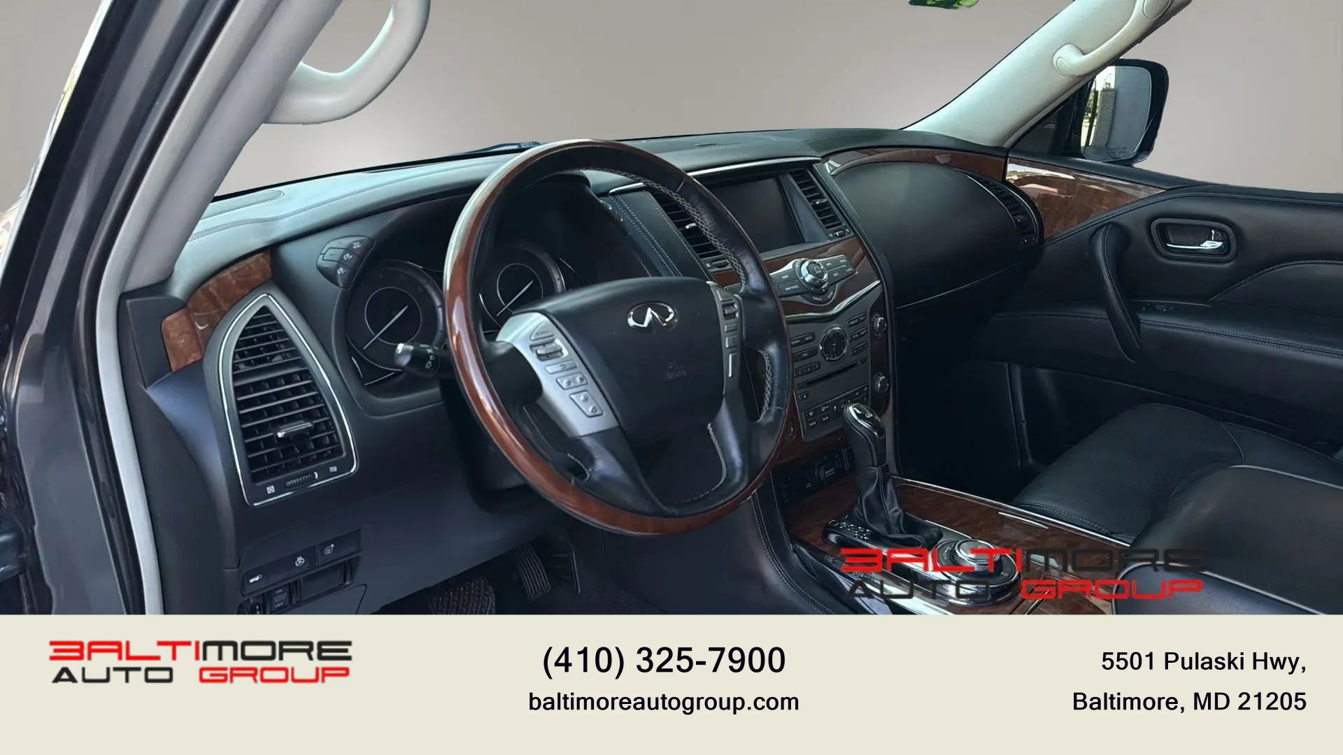 Used 2019 INFINITI QX80 Luxe w/ Proassist Package AWD/4WD image 8