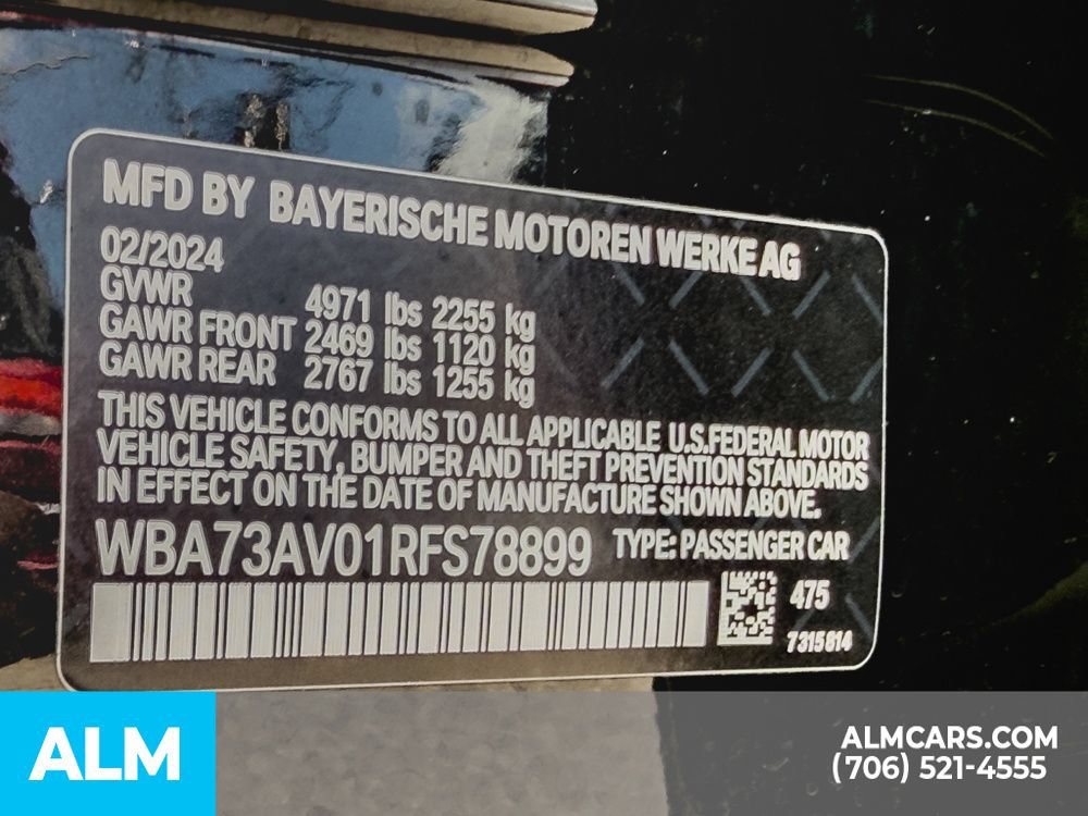 Used 2024 BMW 430i Gran Coupe xDrive w/ Premium Package AWD/4WD image 17