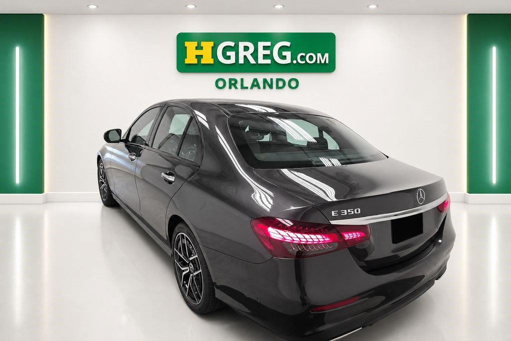Used 2022 Mercedes-Benz E 350 Sedan w/ AMG Line Exterior image 2