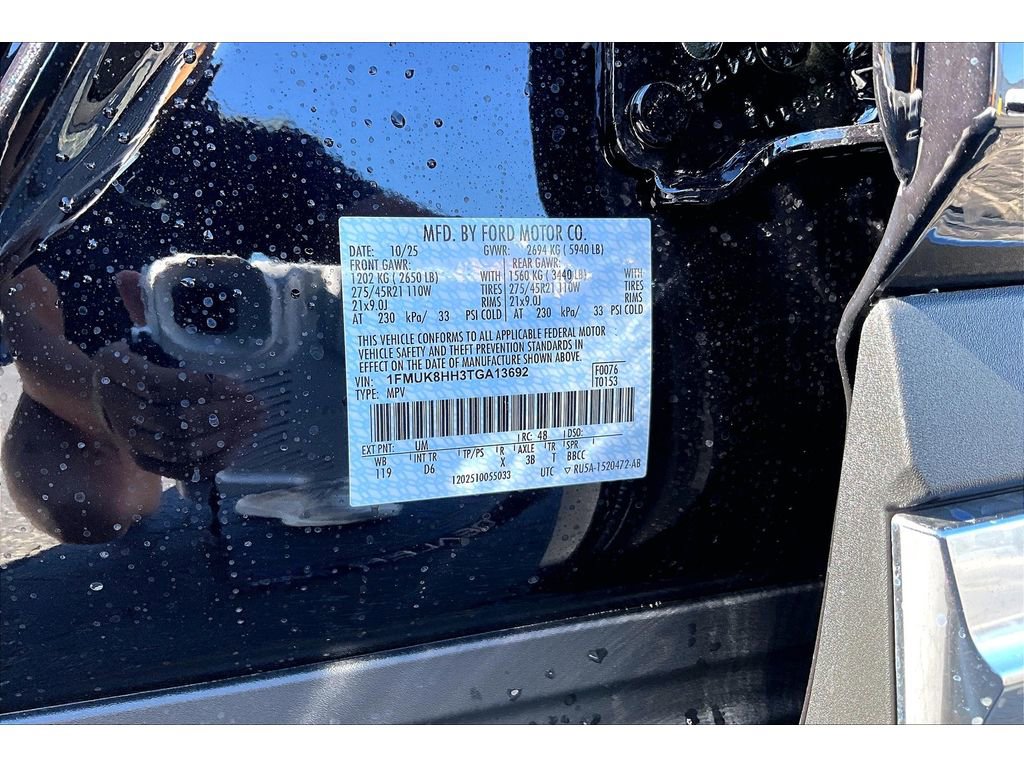 New 2026 Ford Explorer Platinum w/ LUX Leather Package image 44