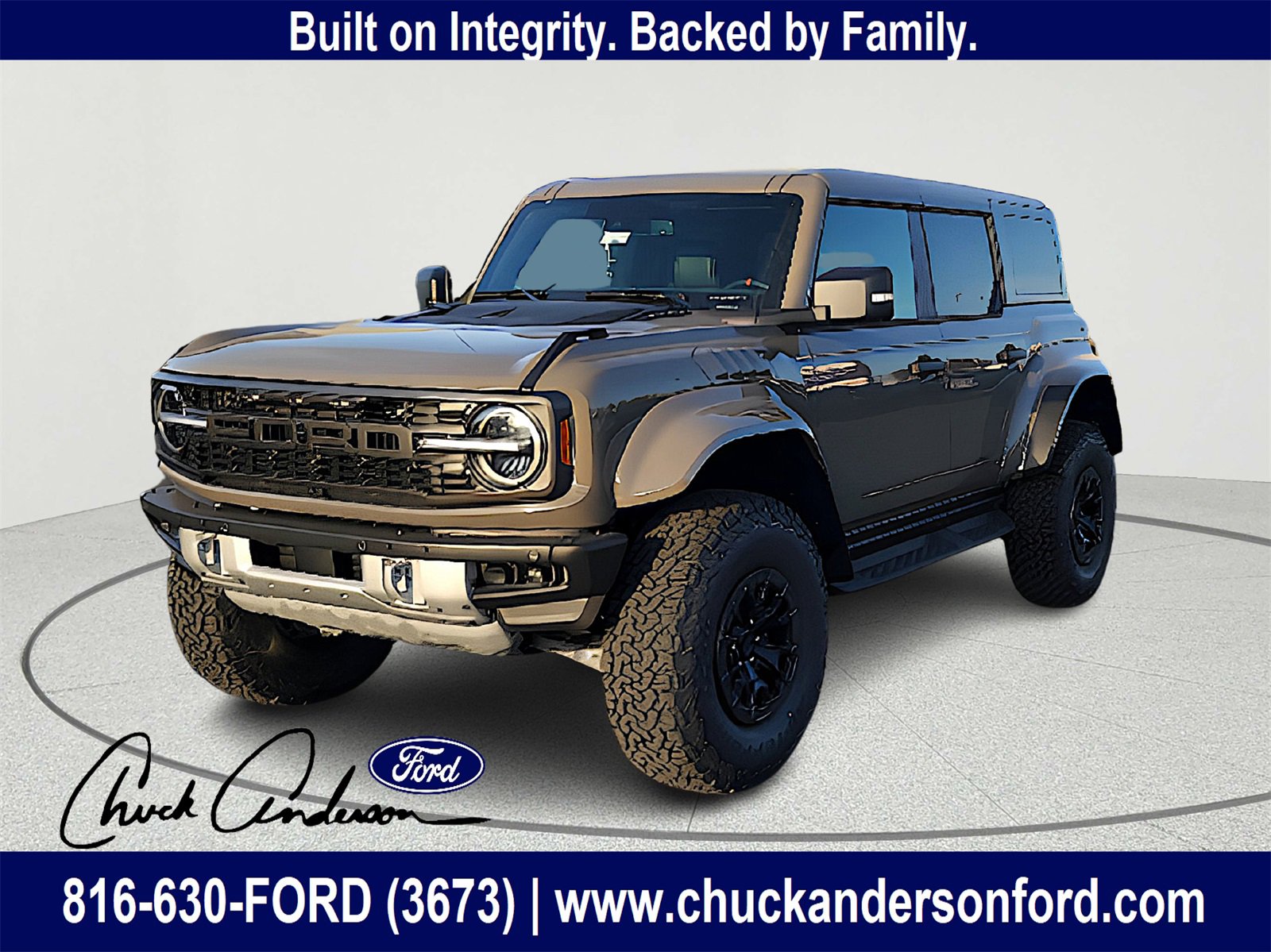 New 2025 Ford Bronco Raptor