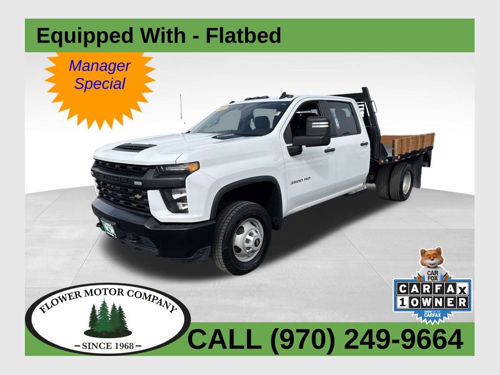 Used 2022 Chevrolet Silverado 3500 W/T w/ WT Fleet Convenience Package image 1