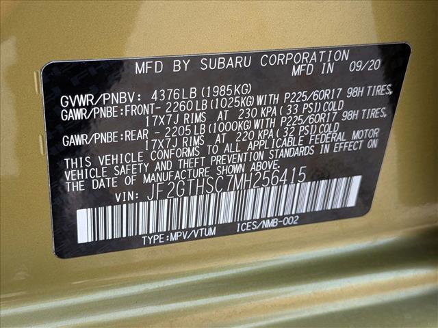 Used 2021 Subaru Crosstrek 2.5i Sport w/ Moonroof Package AWD/4WD image 25