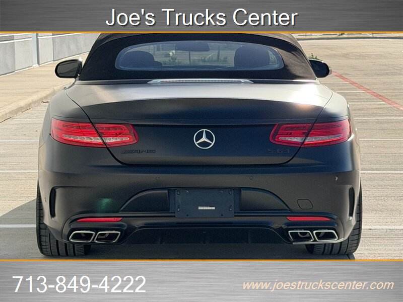 Used 2017 Mercedes-Benz S 63 AMG 4MATIC Cabriolet w/ Driver Assistance Package image 16
