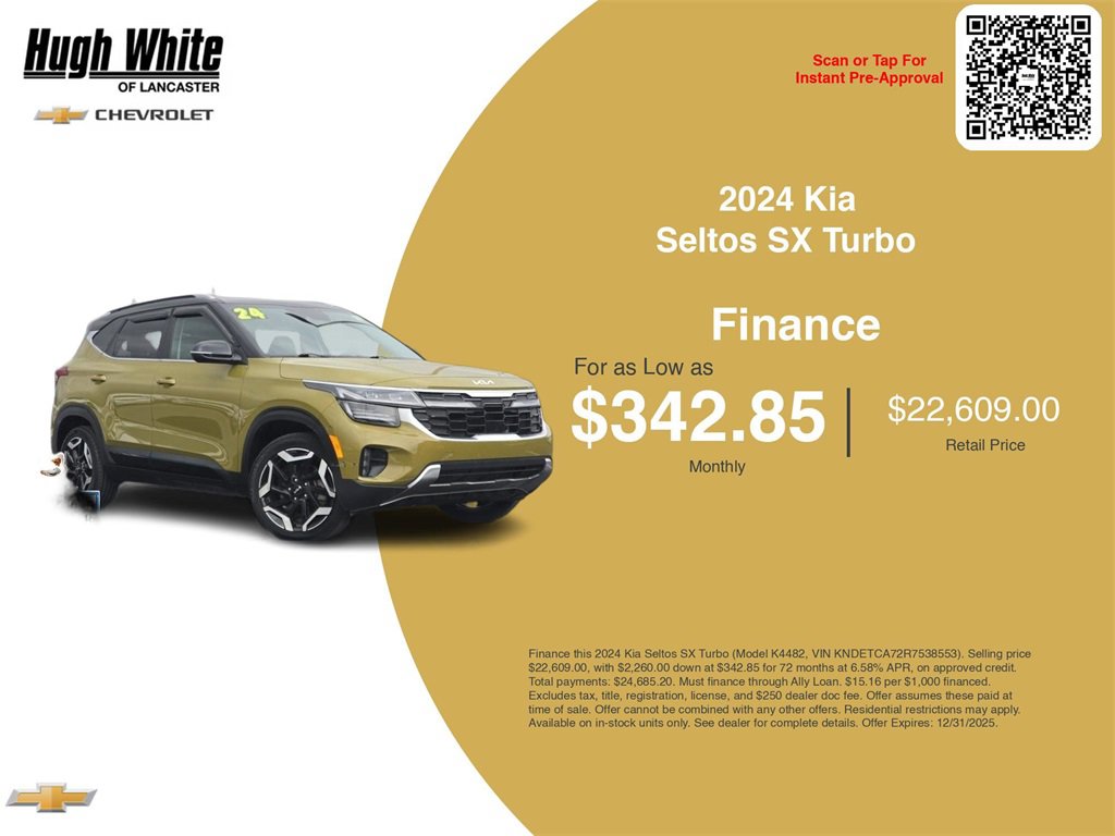 Used 2024 Kia Seltos SX image 3