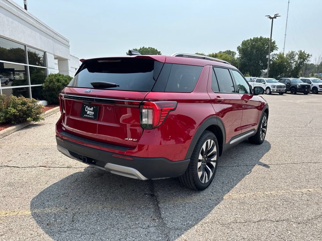Certified 2026 Ford Explorer Platinum w/ LUX Leather Package AWD/4WD image 3