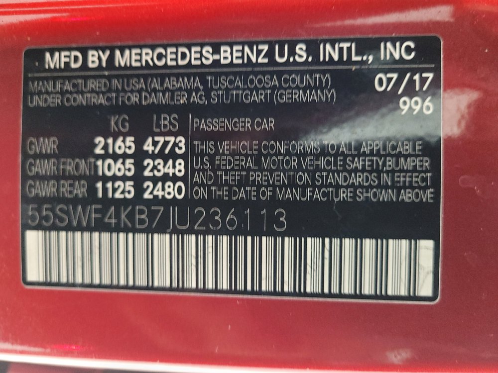 Used 2018 Mercedes-Benz C 300 4MATIC Sedan w/ Premium Package image 33