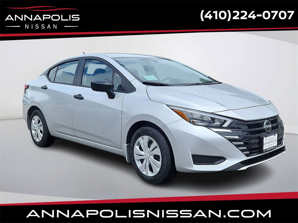 New 2025 Nissan Versa S w/ Trunk Package