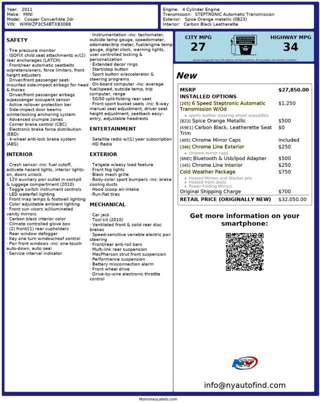 Used 2011 MINI Cooper S w/ Cold Weather Pkg image 24