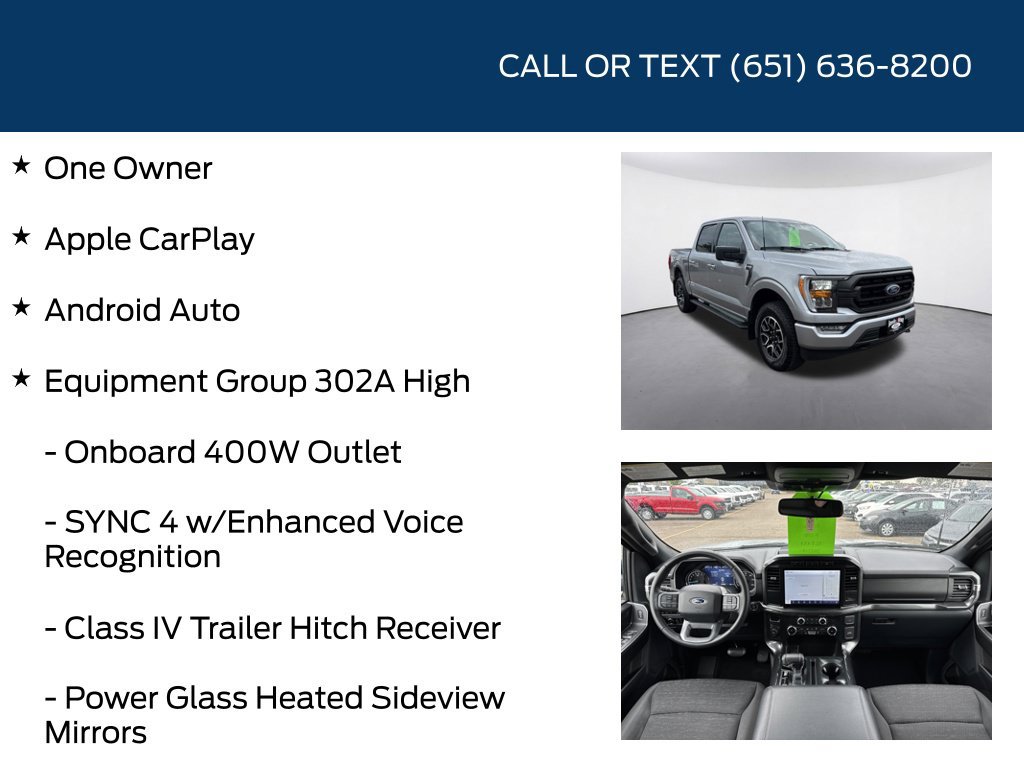 Used 2023 Ford F150 XLT w/ Equipment Group 302A High AWD/4WD image 5