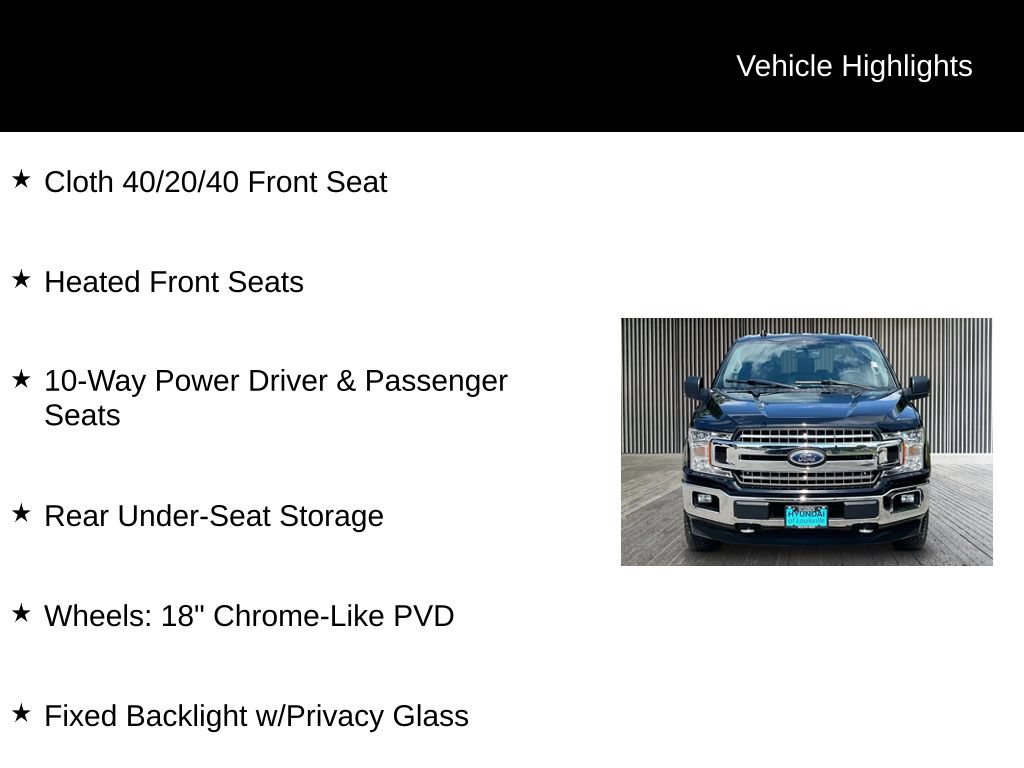 Used 2020 Ford F150 XLT w/ Equipment Group 302A Luxury AWD/4WD image 26