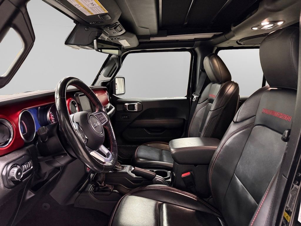 Used 2021 Jeep Wrangler Unlimited Rubicon w/ Uconnect 4C Nav & Sound Group AWD/4WD image 22