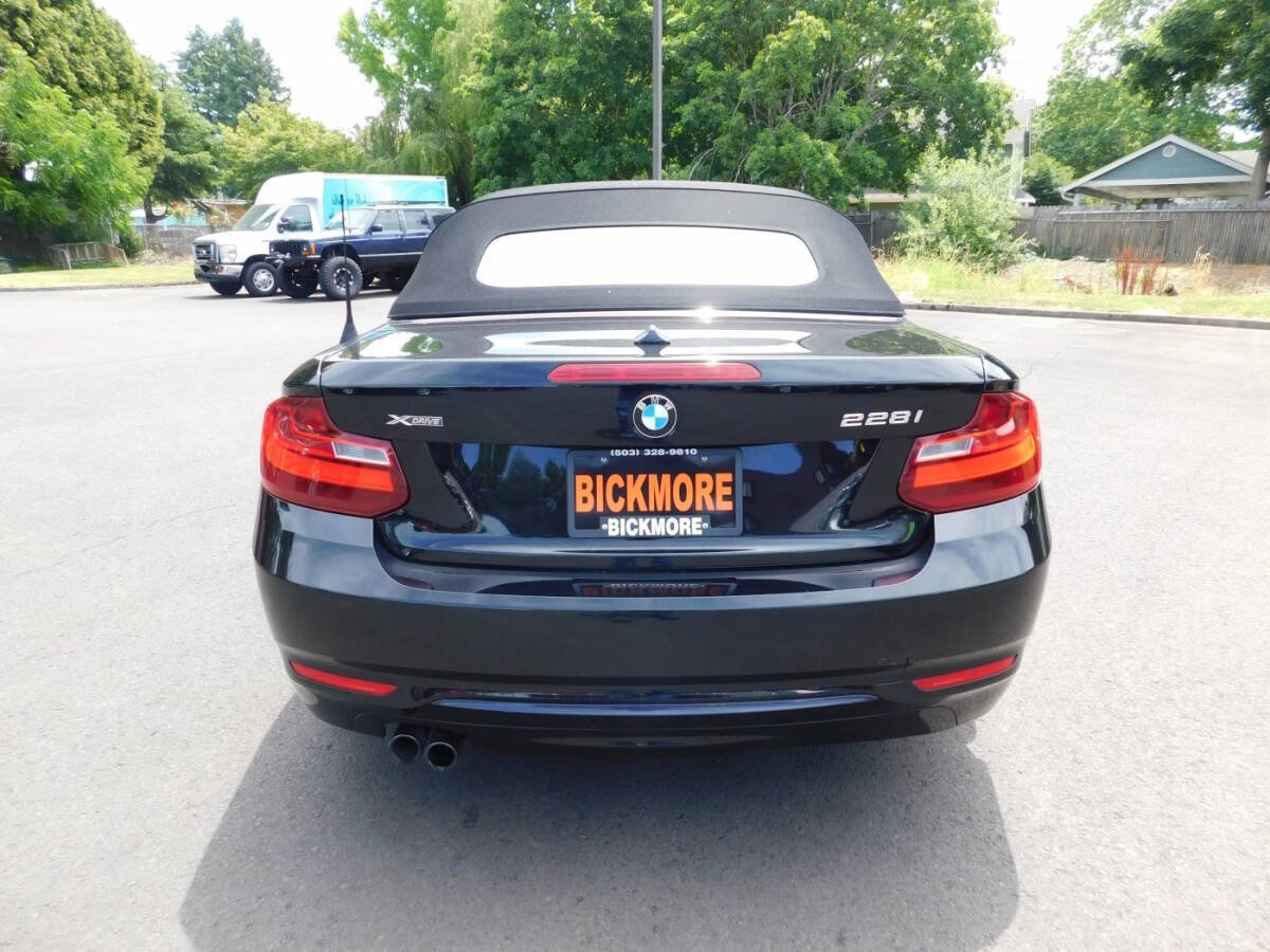 Used 2015 BMW 228i xDrive Convertible AWD/4WD image 22