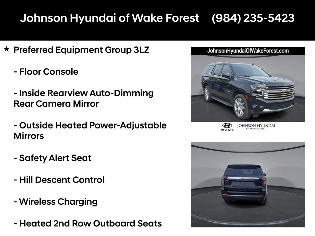 Used 2023 Chevrolet Tahoe High Country w/ Advanced Technology Package AWD/4WD image 18