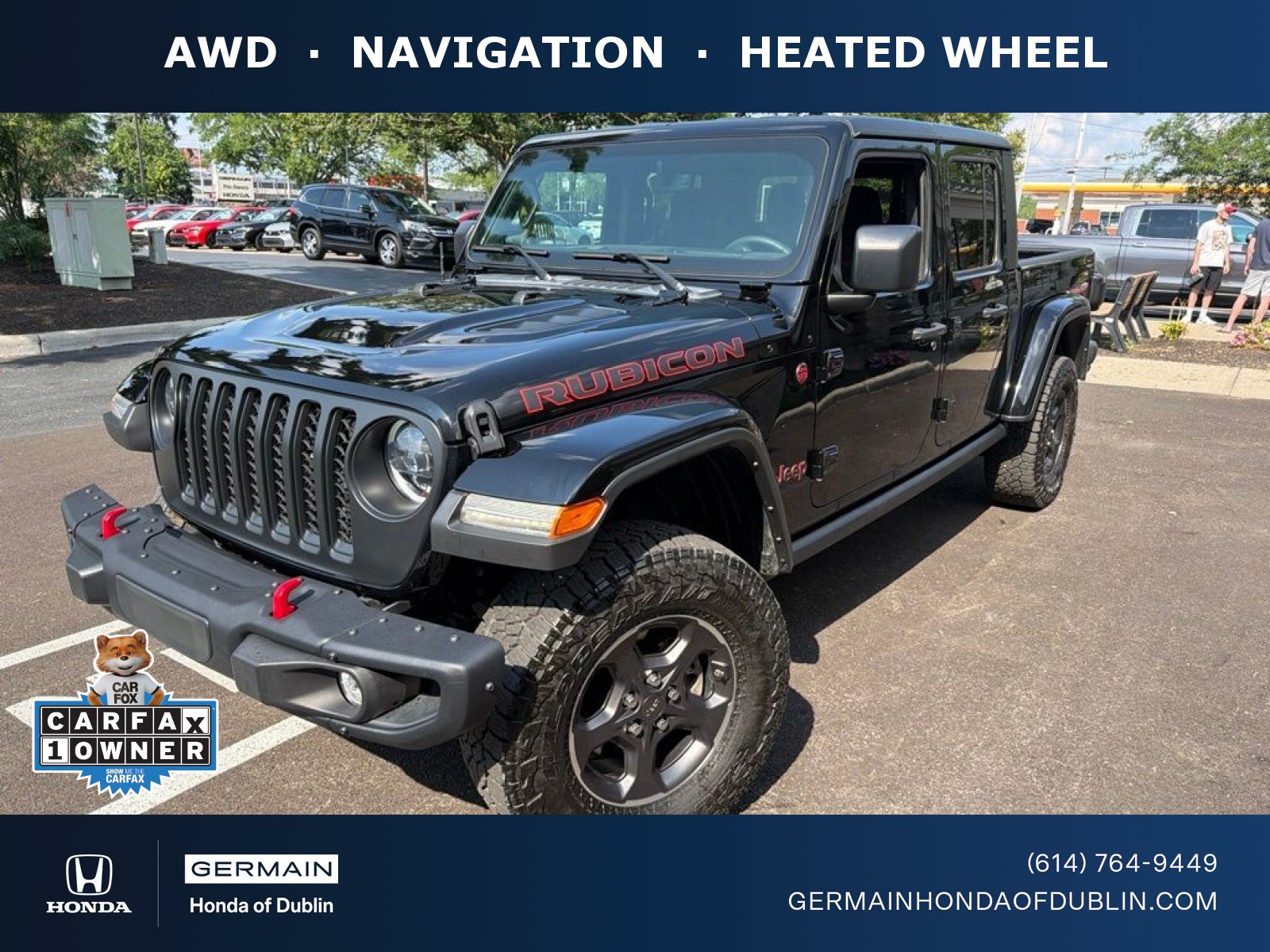 Used 2023 Jeep Gladiator Rubicon w/ LED Lighting Group