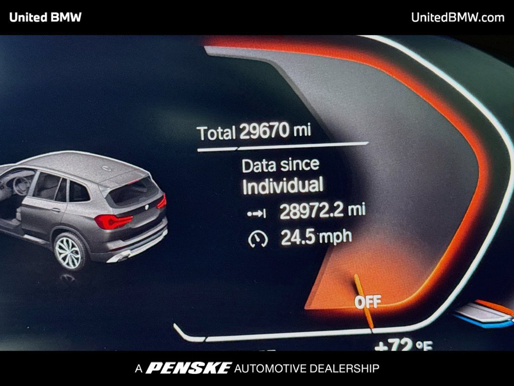 Certified 2023 BMW X3 sDrive30i w/ Convenience Package w/ZPA RWD image 14