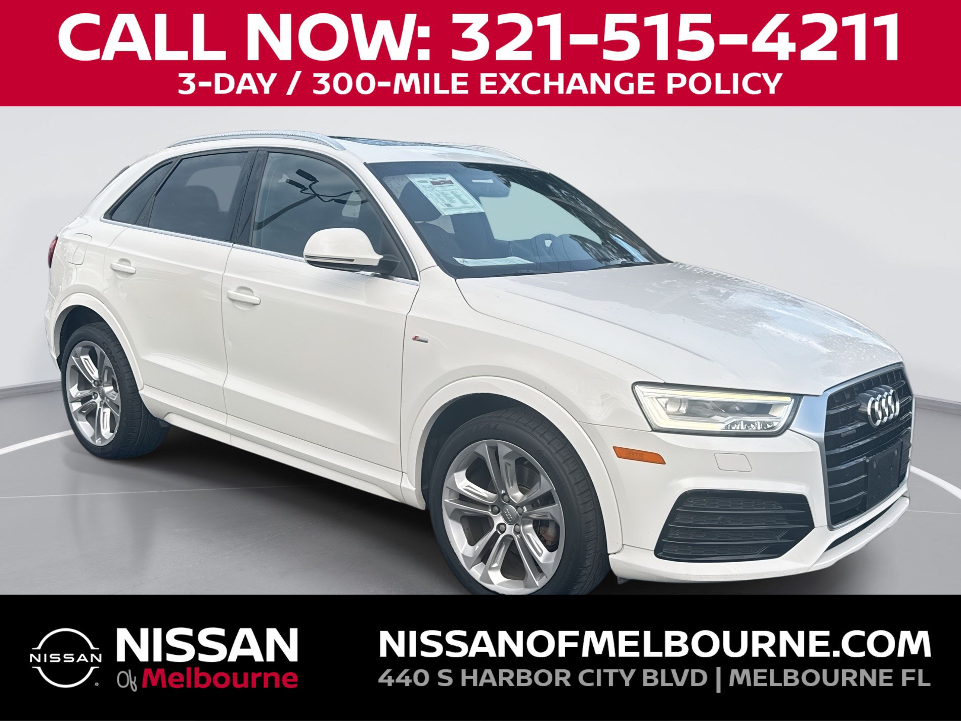 Used 2018 Audi Q3 2.0T Premium Plus w/ Premium Plus Package AWD/4WD image 1